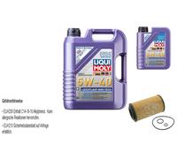 FEBI Filtro Olio 6L LIQUI MOLY 5W-40 Leichtlauf High Tech Per Honda CR-V III RE