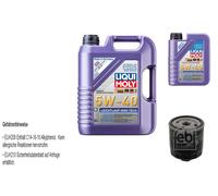 FEBI Filtro Olio 6L LIQUI MOLY 5W-40 Leichtlauf High Tech Per VW Golf IV 1J1 1.4