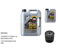FEBI Filtro Olio 6L LIQUI MOLY Top Tec 4100 5W-40 Per Alfa Romeo Spider 939 3.2