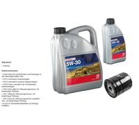 FEBI Filtro Olio 6L Longlife Plus 5W-30 Per Chevrolet Aveo/Kalos Berlina T200