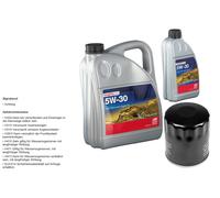 FEBI Filtro Olio 6L Longlife Plus 5W-30 Per Dodge Journey Suzuki Grand Vitara II