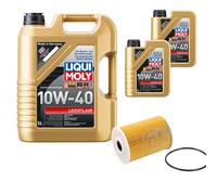 Febi Filtro Olio 7L Liqui Moly 10W-40 Bassa Visciosità per Nissan Patrol Gr V