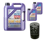 Febi Filtro Olio 7L Liqui Moly 5W-40 Bassa Visciosità High-Tech per VW Golf IV