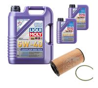 Febi Filtro Olio 7L Liqui Moly 5W-40 Scorrevolezza High-Tech per Volvo V70 II Sw