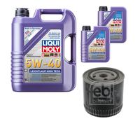 Febi Filtro Olio 7L Liqui Moly 5W-40 Scorrevolezza High-Tech per VW Lupo 6X1 6E1
