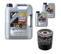 FEBI Filtro Olio 7L LIQUI MOLY SPECIAL TEC F 5W-30 Per Ford C-Max DM2 1.8 TDCi