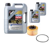 Febi Filtro Olio 7L Liqui Moly Special Tec F 5W-30 per Ford Mondeo III Familiare