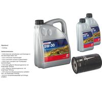 FEBI Filtro Olio 7L Longlife Plus 5W-30 Per Jeep Cherokee KK 3.7 V6 4x4 Ford