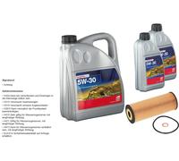 FEBI Filtro Olio 7L Longlife Plus 5W-30 Per VW LT 28-46 II Furgone 2DX0AE 2.3