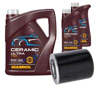 FEBI Filtro Olio 7L MANNOL Ceramic 5W-40 Per Renault Master II Furgone 2.8