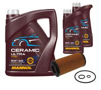 Febi Filtro Olio 7L mannol Ceramica 5W-40 Adatto per Mercedes-Benz