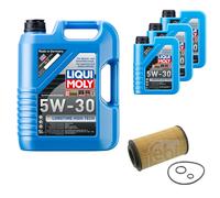 Febi Filtro Olio 8L Liqui Moly 5W-30 da Molto Tempo High-Tech per Honda Cr-V III