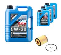 FEBI Filtro Olio 8L LIQUI MOLY 5W-30 Longtime High Tech Per Mazda 6 Hatchback GG