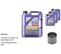 FEBI Filtro Olio 8L LIQUI MOLY 5W-40 Leichtlauf High Tech Per Hyundai Tucson TLE