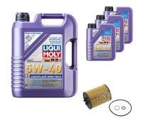 Febi Filtro Olio 8L Liqui Moly 5W-40 Scorrevolezza High-Tech per BMW 7er E65 E66