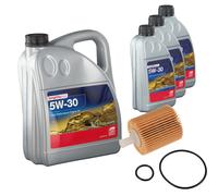 Febi Filtro Olio 8L Longlife Plus 5W-30 per Toyota Rav 4 III _A3_ 2.2 D 4WD