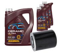 FEBI Filtro Olio 8L MANNOL Ceramic 5W-40 Per Renault Master II Furgone 2.8