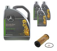 FEBI Filtro Olio 8L MB 229.52 Genuine Engine 5W-30 Per Mercedes-Benz E-Klasse