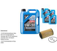 Febi Filtro Olio 9L Liqui Moly 5W-30 da Molto Tempo High-Tech per Honda Cr-V III