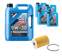 FEBI Filtro Olio 9L LIQUI MOLY 5W-30 Longtime High Tech Per Nissan Patrol GR V