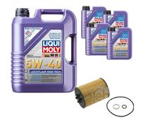Febi Filtro Olio 9L Liqui Moly 5W-40 Scorrevolezza High-Tech per BMW 7er E65 E66