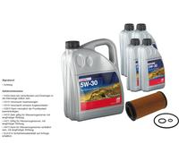 FEBI Filtro Olio 9L Longlife Plus 5W-30 Per Mercedes-Benz E-Klasse T-Model S211