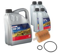 Febi Filtro Olio 9L Longlife Plus 5W-30 per Toyota Rav 4 III _A3_ 2.2 D 4WD