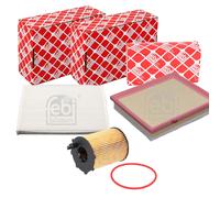 FEBI Filtro Pollen, Aria, Olio Pacchetto Compatibile Con Citroën C-Elysee DDx