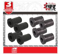 Febi Foglia Molla Catena Kit Boccole - Set Di 8 - Per Mitsubishi L200,L300,L400