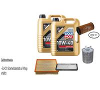 FEBI Pacchetto di ispezione 10L LIQUI MOLY 10W-40 Bassa visciosità per Mercedes