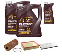 FEBI Pacchetto di ispezione 11L MANNOL Energy Combi LL 5W-30 per Mercedes-Benz