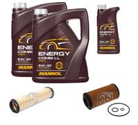 FEBI Pacchetto di ispezione 11L MANNOL Energy Combi LL 5W-30 per Mercedes-Benz