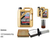 FEBI Pacchetto di ispezione 7L LIQUI MOLY 10W-40 Bassa visciosità per Mercedes