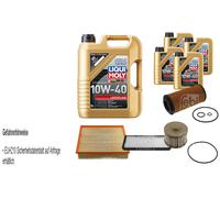 FEBI Pacchetto di ispezione 9L LIQUI MOLY 10W-40 Bassa visciosità per Mercedes