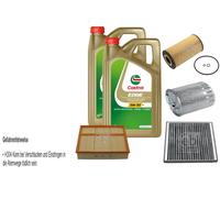 FEBI Pacchetto di ispezione BILSTEIN 10L CASTROL EDGE 5W-30 M per Mercedes-Benz