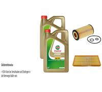 FEBI Pacchetto di ispezione BILSTEIN 10L CASTROL EDGE 5W-30 M per Mercedes-Benz