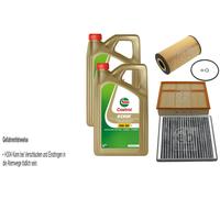 FEBI Pacchetto di ispezione BILSTEIN 10L CASTROL EDGE 5W-30 M per Mercedes-Benz