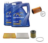 FEBI Pacchetto di ispezione BILSTEIN 10L MANNOL Defender 10W-40 per