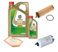FEBI Pacchetto di ispezione BILSTEIN 6L CASTROL EDGE 5W-30 M per Mercedes-Benz