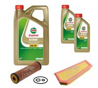 FEBI Pacchetto di ispezione BILSTEIN 7L CASTROL EDGE 5W-30 M per Mercedes-Benz