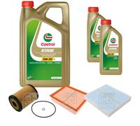 FEBI Pacchetto di ispezione BILSTEIN 7L CASTROL EDGE 5W-30 M per Mercedes-Benz