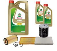 FEBI Pacchetto di ispezione BILSTEIN 7L CASTROL EDGE 5W-30 M per Mercedes-Benz