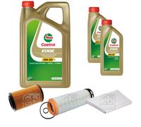 FEBI Pacchetto di ispezione BILSTEIN 7L CASTROL EDGE 5W-30 M per Mercedes-Benz