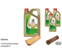 FEBI Pacchetto di ispezione BILSTEIN 8L CASTROL EDGE 5W-30 M per Mercedes-Benz