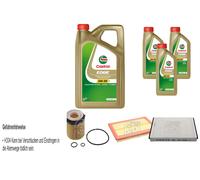 FEBI Pacchetto di ispezione BILSTEIN 8L CASTROL EDGE 5W-30 M per Mercedes-Benz
