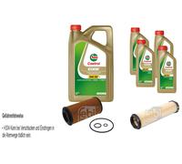 FEBI Pacchetto di ispezione BILSTEIN 9L CASTROL EDGE 5W-30 M per Mercedes-Benz