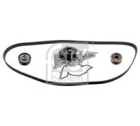 FEBI Pompa acqua + Kit cinghie dentate AUDI 2,8 2,6 078109119D 078109119DS3 AAH