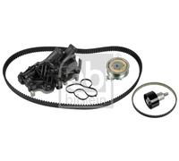 FEBI Pompa acqua + Kit cinghie dentate AUDI SEAT VW 1,4 1,2 04E109119C CMBA CPTA
