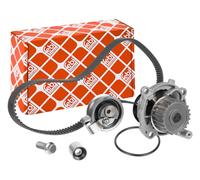 FEBI Pompa acqua + Kit cinghie dentate AUDI SEAT VW 1,8 2,0 06B198119A ALT AMB