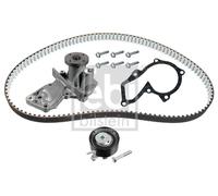 FEBI Pompa acqua + Kit cinghie dentate FORD 1,6 1,4 1672144 5M5Q8A615AA HXJA